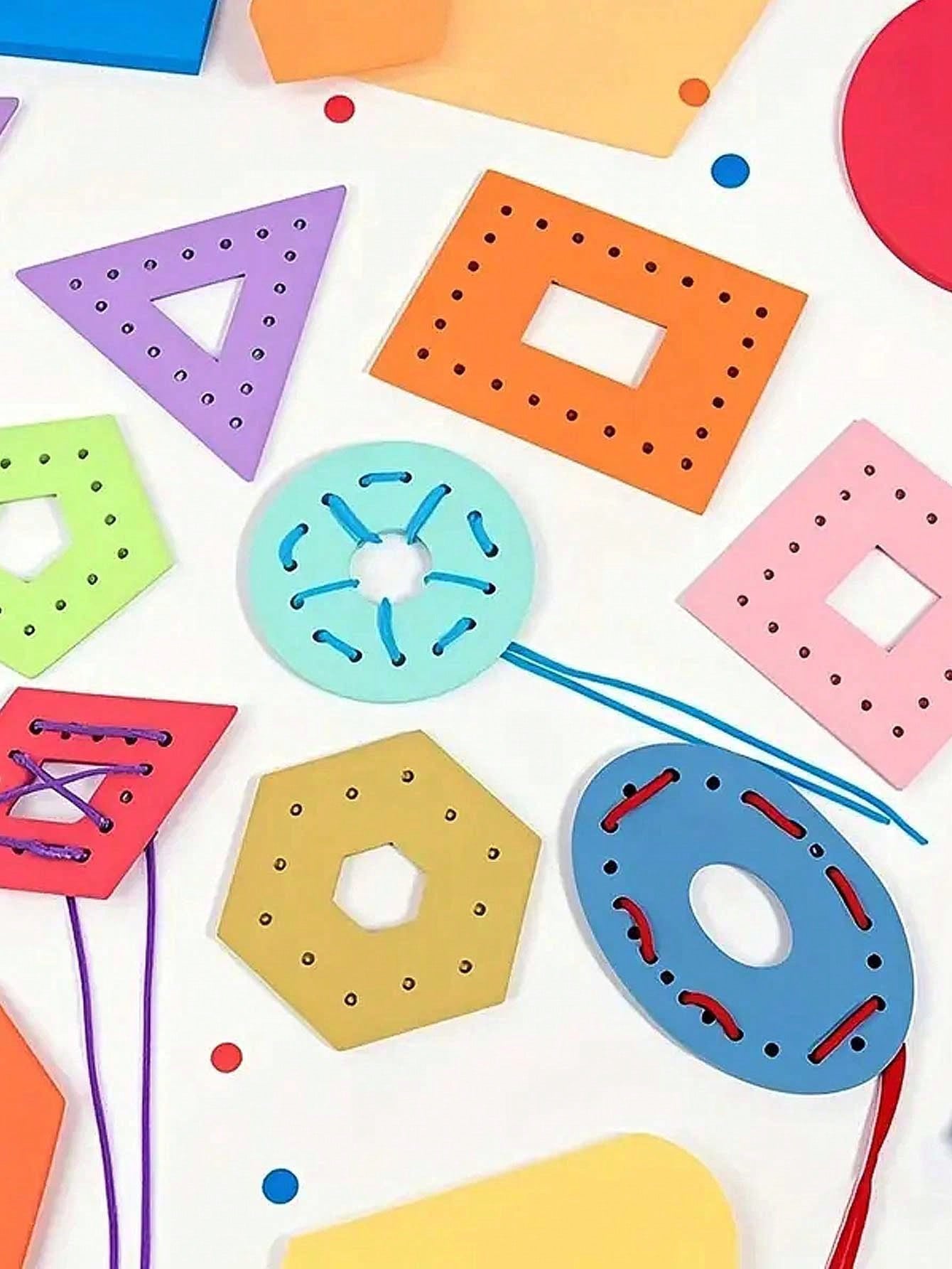4pcs Wooden Beads - Early Education Tool